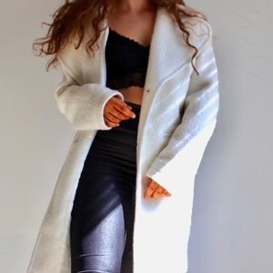 Victoria’s Secret White Coat Size Small